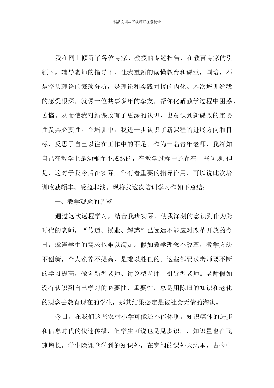 交流教师个人总结报告3篇_第3页