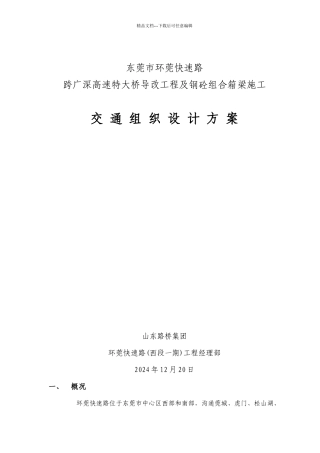 交通组织设计方案