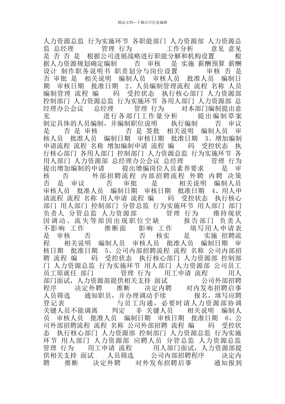 人力资源部40个工作流程图_第2页