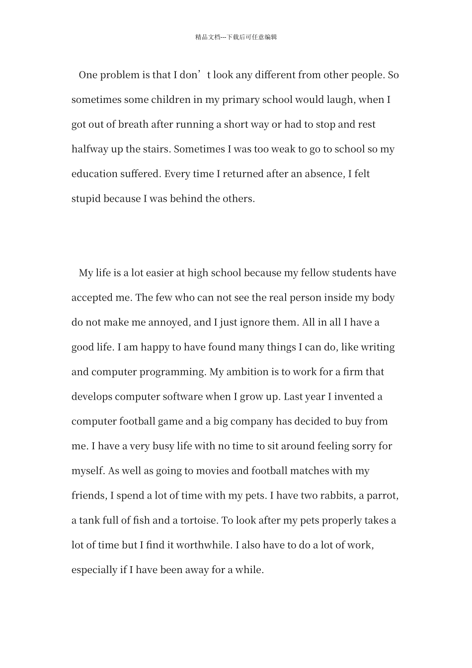 人教版英语选修7课文_第2页