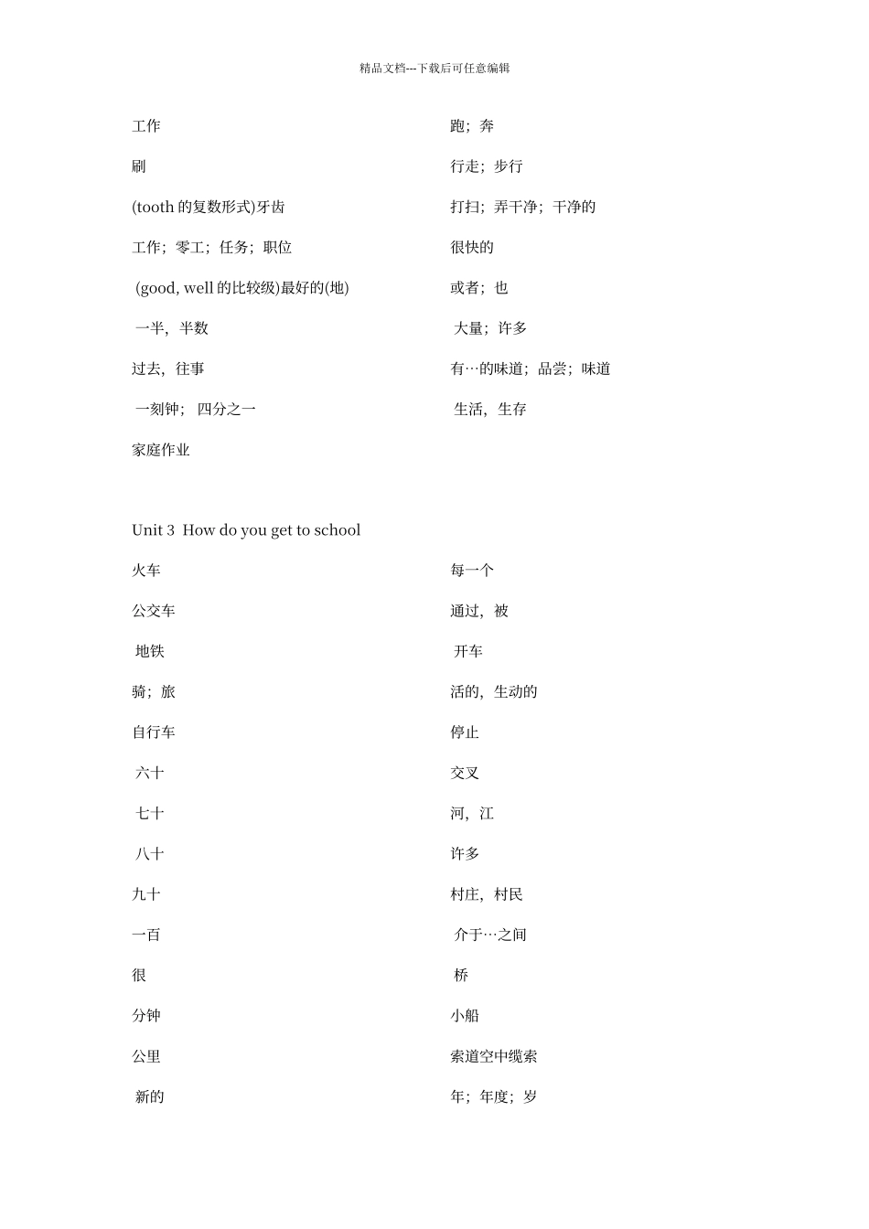 人教版英语七年级下册单词_第2页