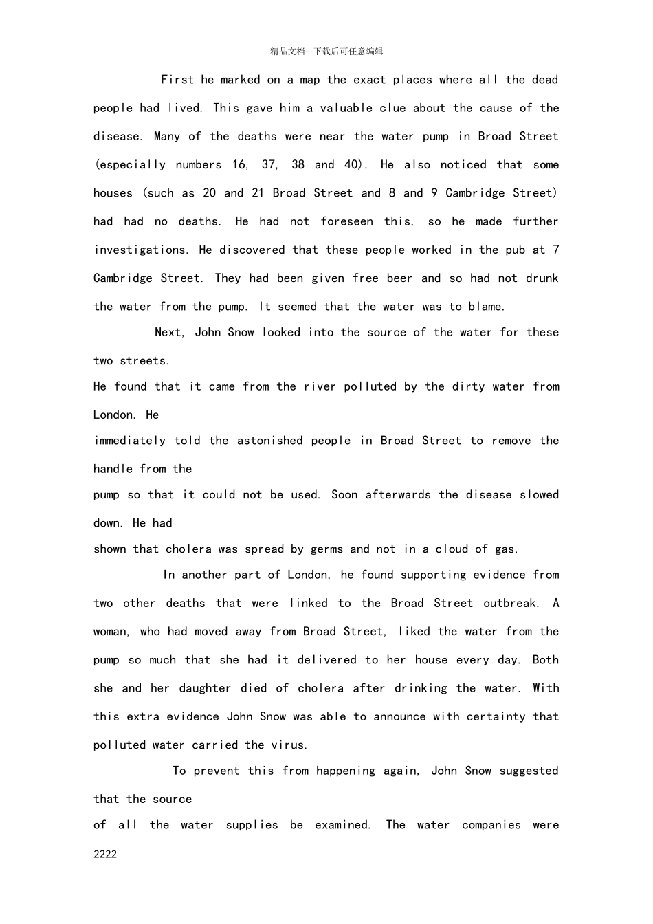 人教版高中英语-必修5-各单元课文原文_第2页