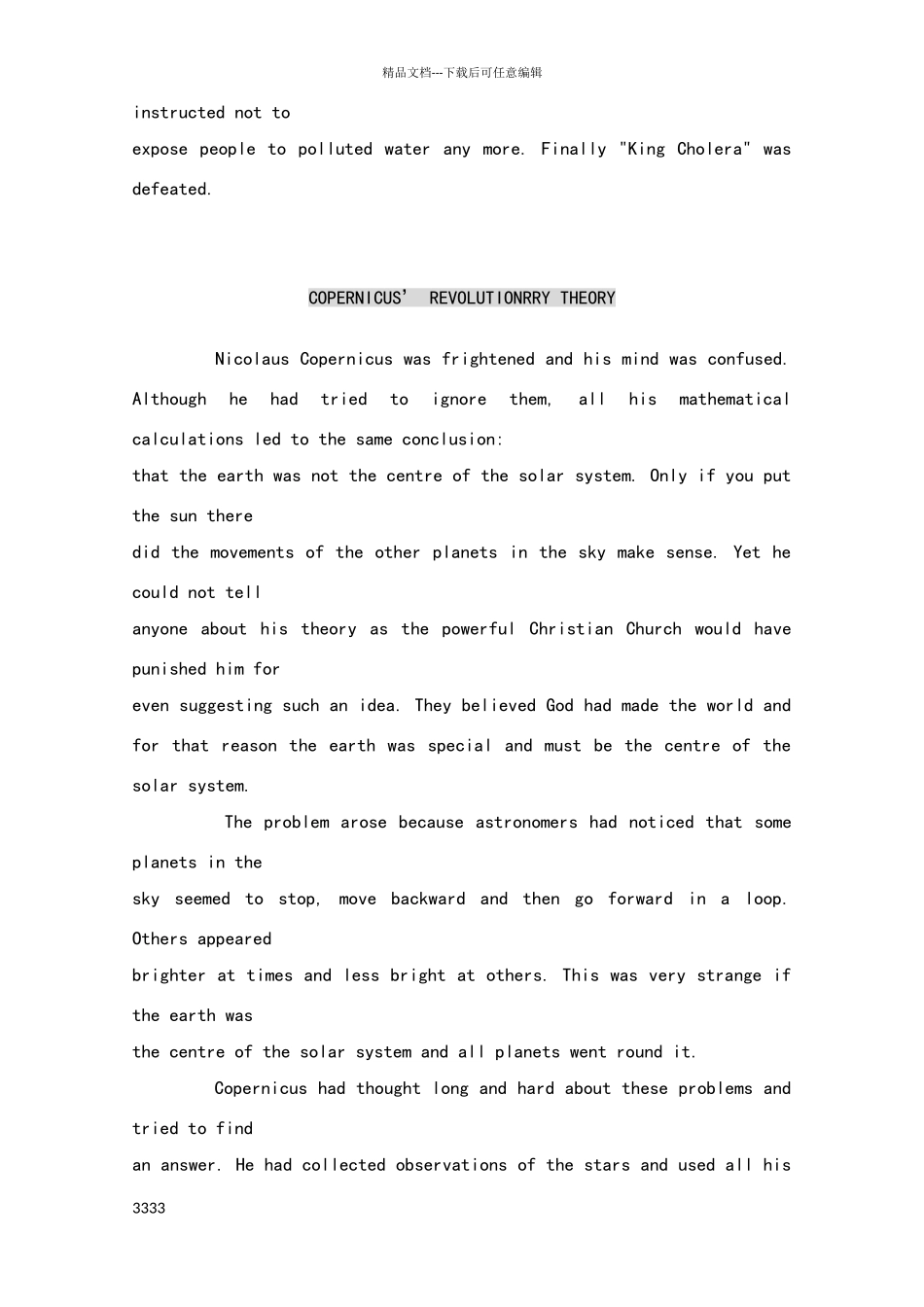 人教版高中英语-必修5-各单元课文原文_第3页