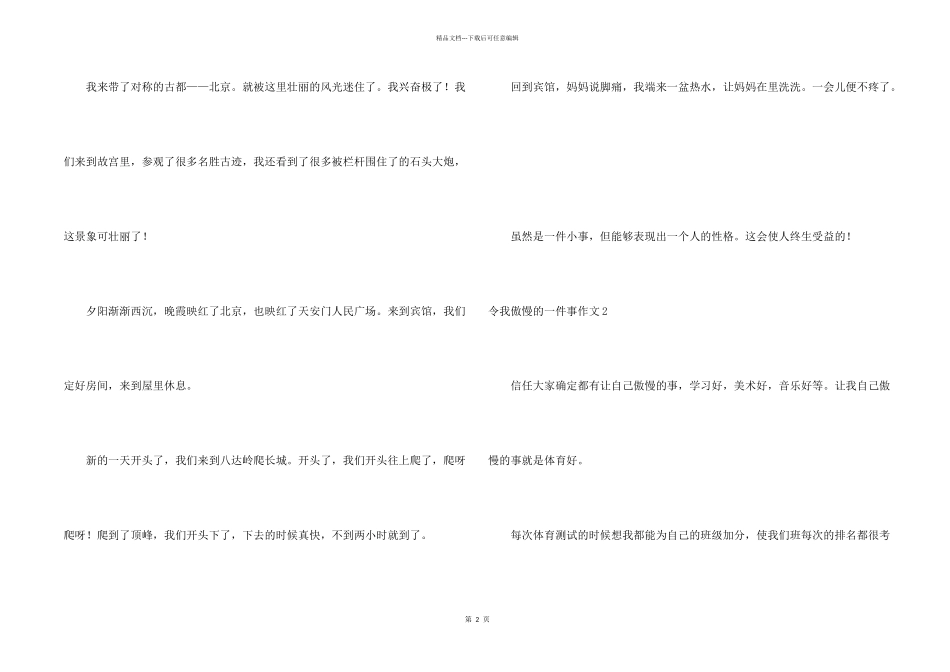 令我骄傲的一件事_第2页