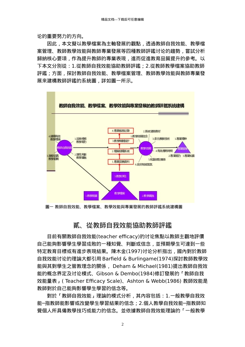 以教学档案为核心主轴的教师评鉴系统建构_第2页