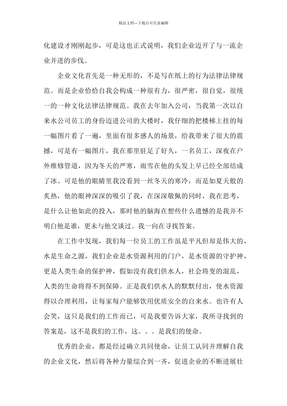 企业文化演讲稿_第2页