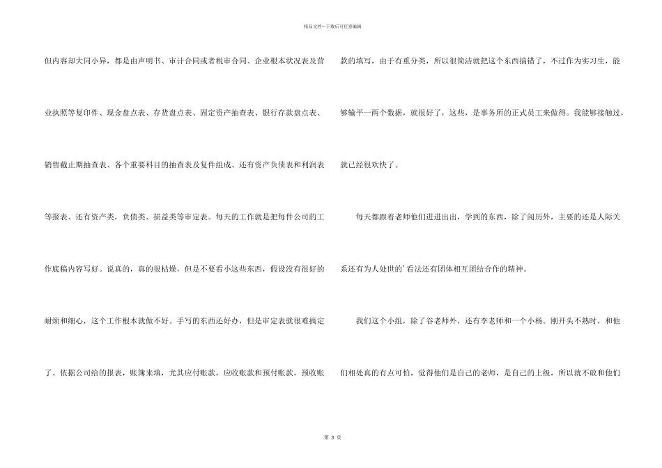会计师事务所实习汇报_第2页