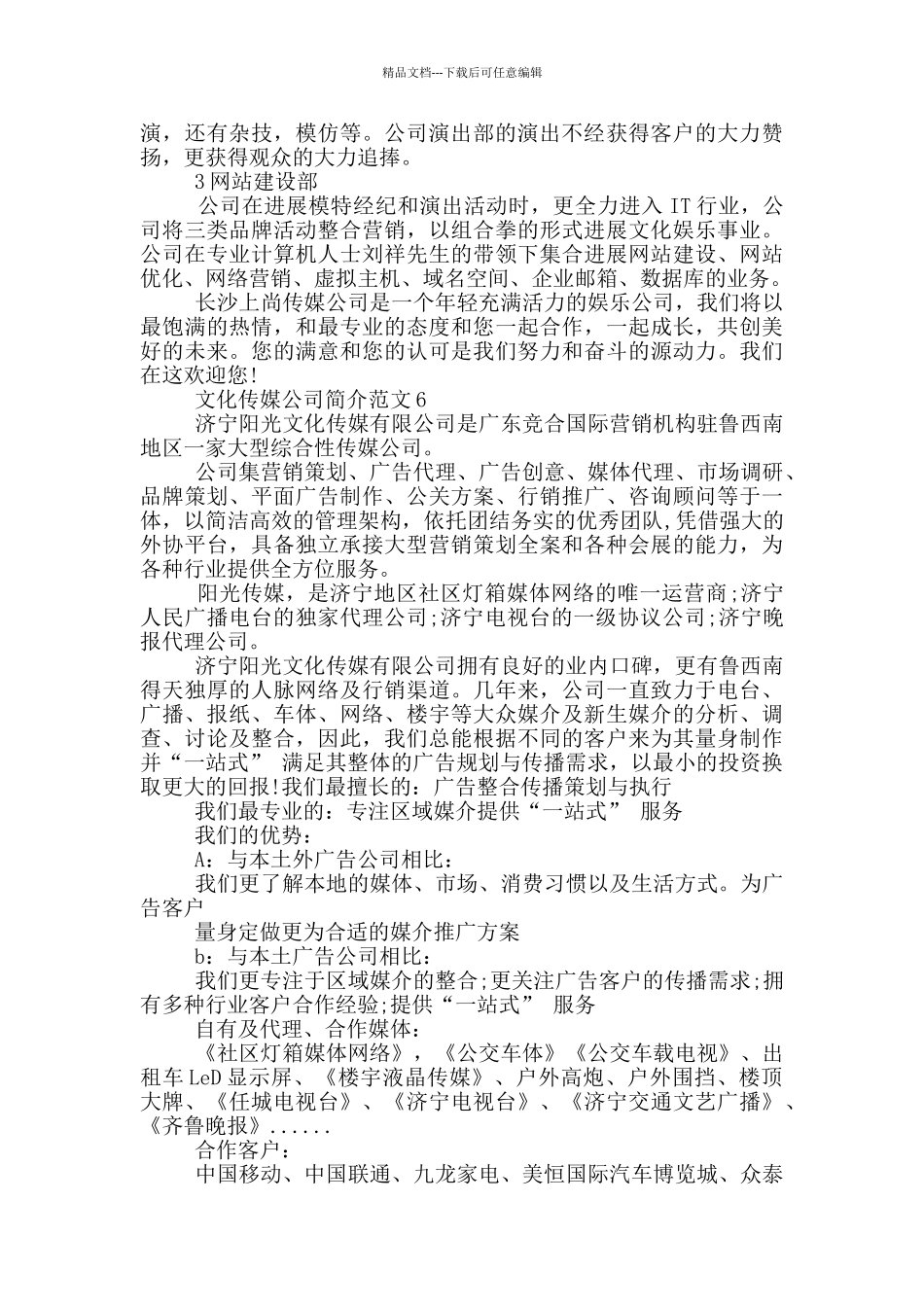 传媒公司简介_第3页