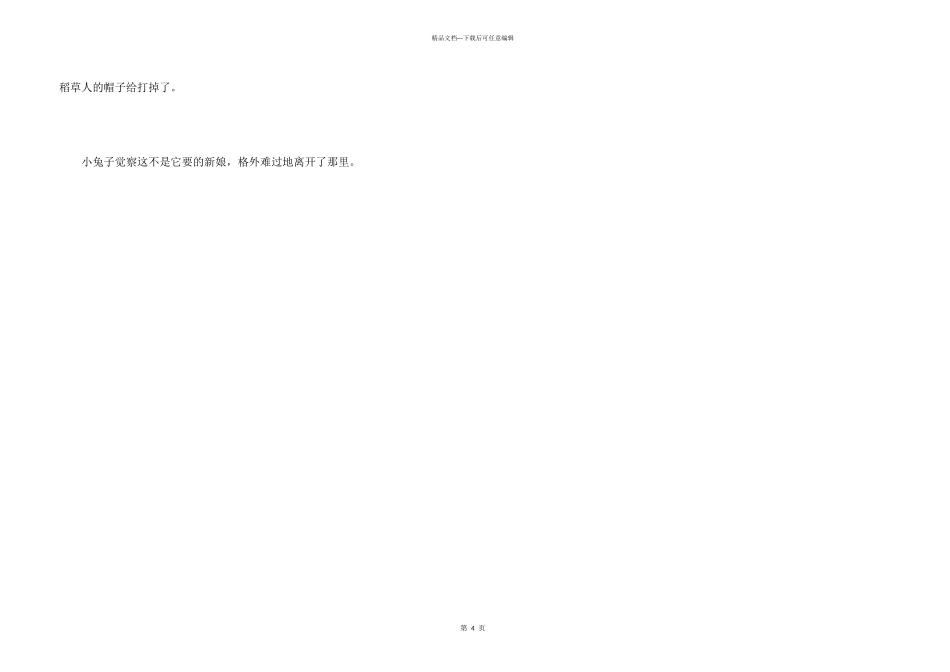 兔子新娘的故事短文_第3页