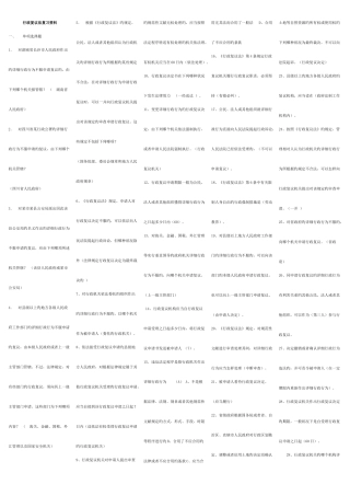 2025年自考行政法专业行政复议法