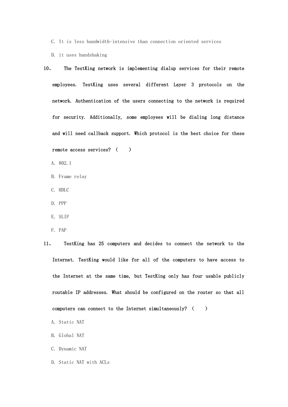 2025年网络工程师考试题_第3页