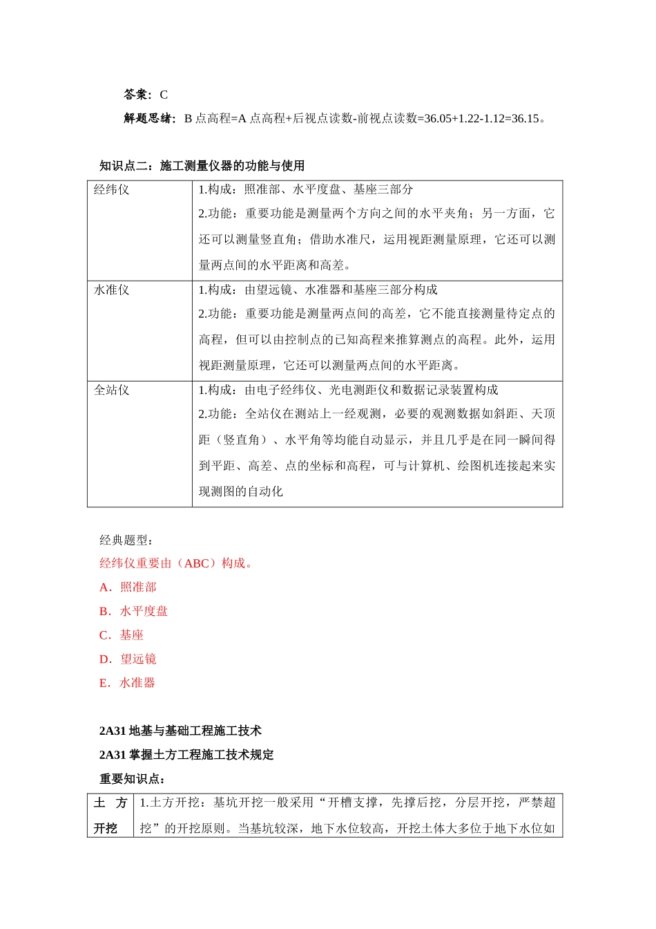2025年二级建造师考试建筑工程实务复习讲义二_第2页