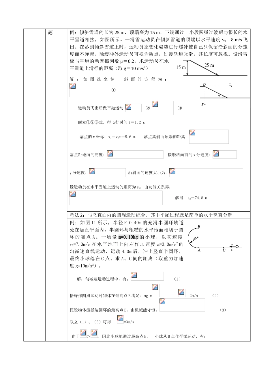 2025年高考物理高频考点解析_第3页