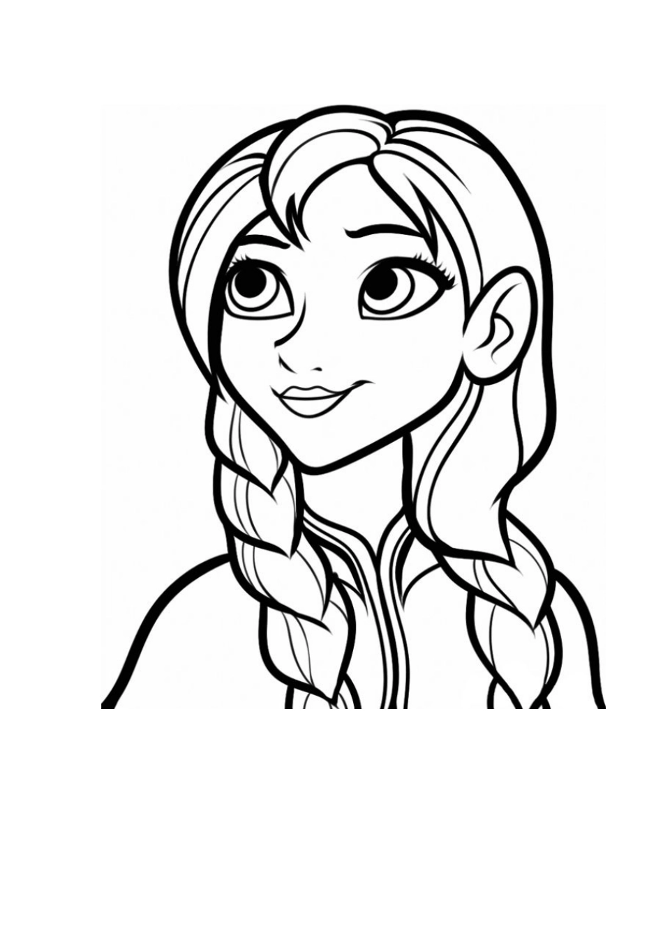 2025年冰雪奇缘填色画全套可直接打印_第1页