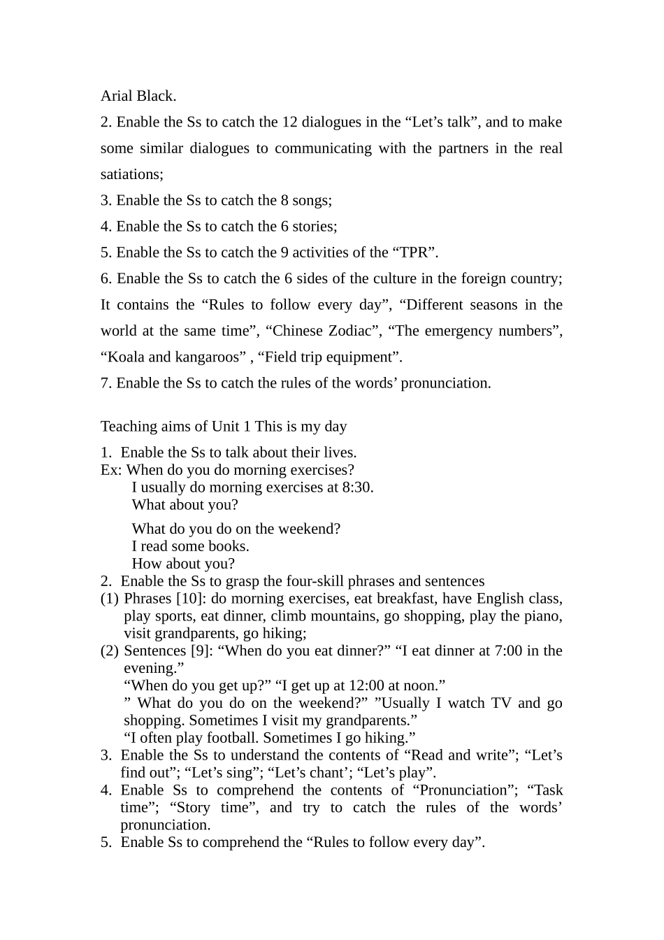 2025年春季学期PEP人教版小学五年级下册英语全册教案_第2页