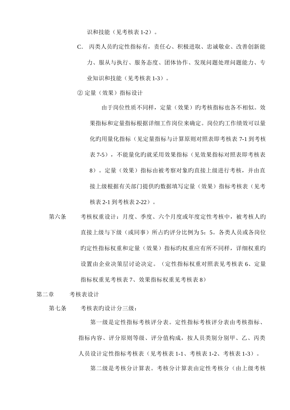 2025年新版新版公司绩效考核全套流程表格_第3页