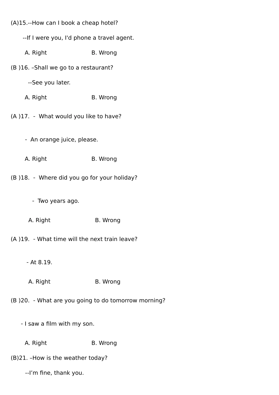 2025年电大英语试题及答案整理_第3页