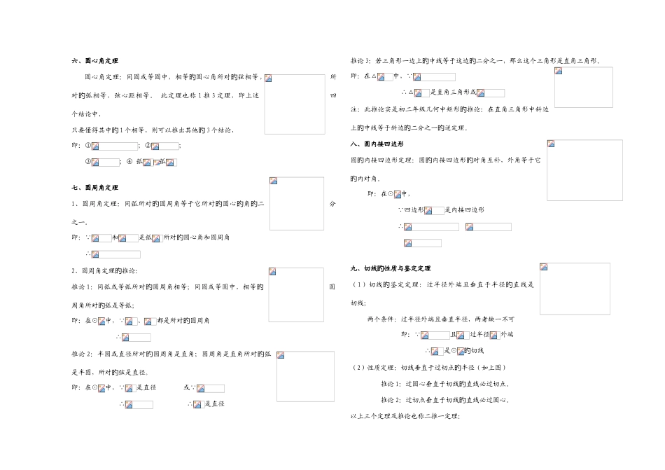 2025年第二十四章圆知识点及典型例题_第2页