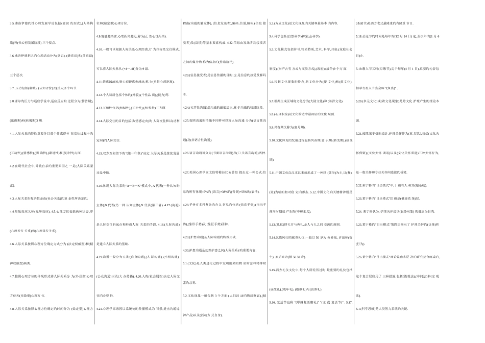 2025年护理学导论自考笔记自考资料_第3页
