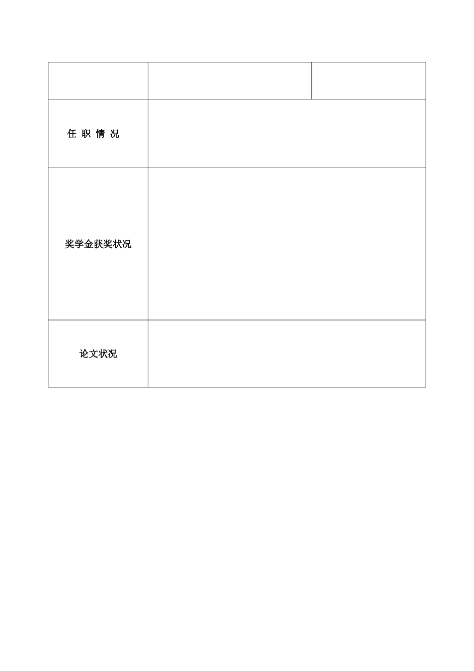 2025年教师招聘简历模板_第2页