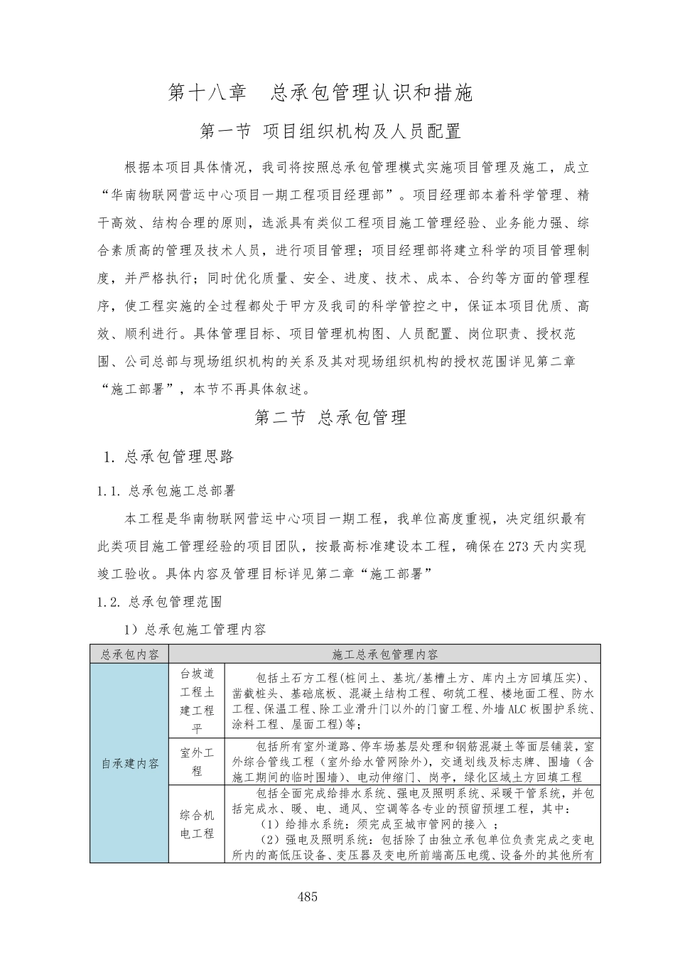 总承包管理认识和措施_第1页