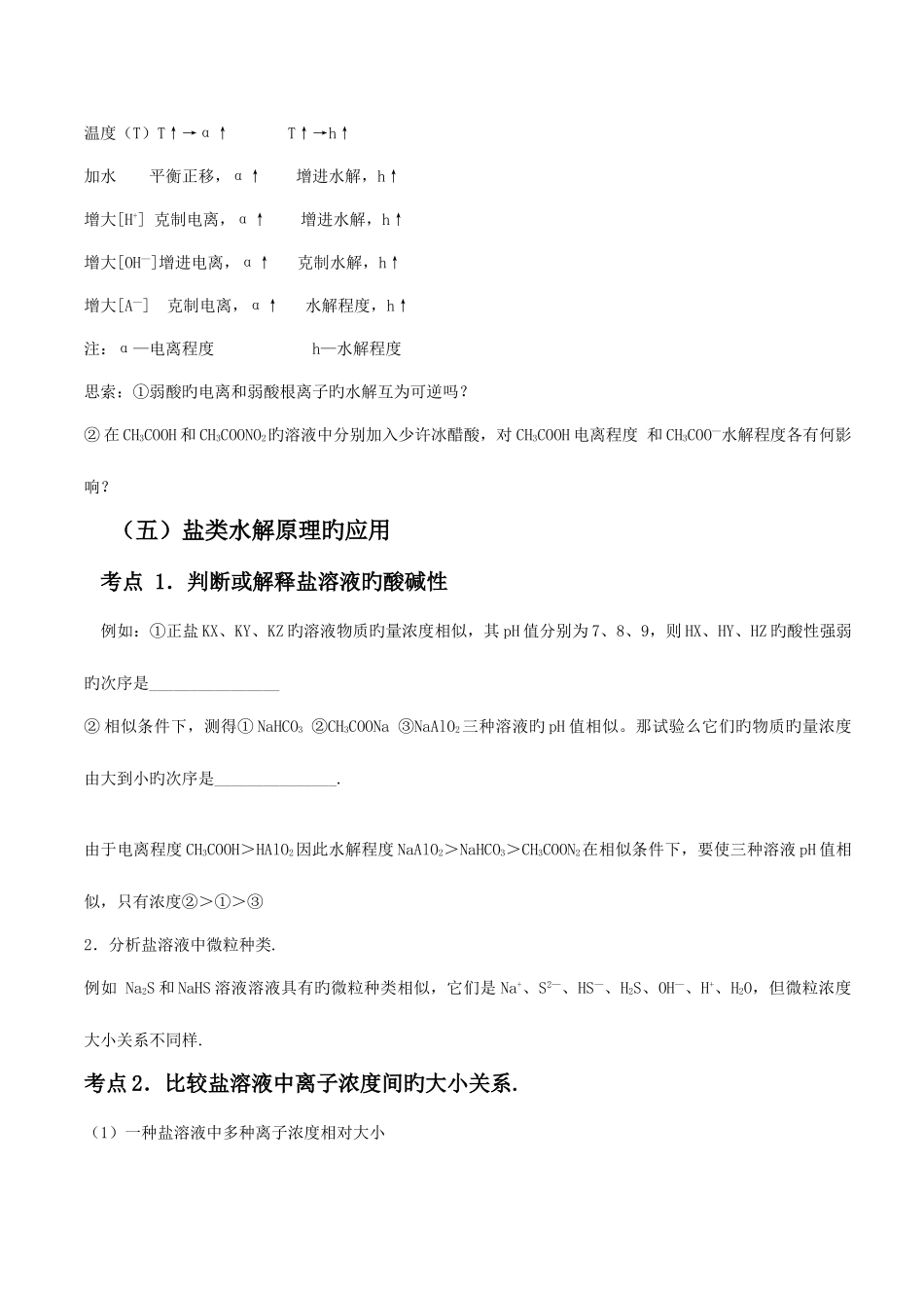 2025年盐类的水解知识点总结_第3页
