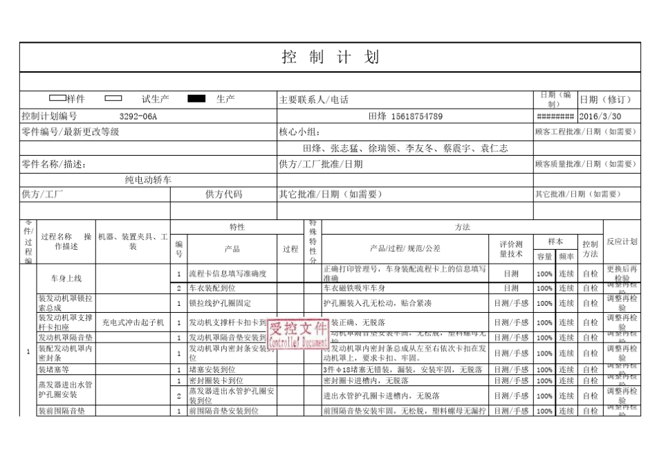 总装生产控制计划_第1页
