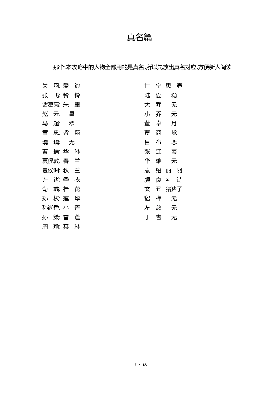 恋姬无双全CG全结局攻略[缘尘之兔]_第2页