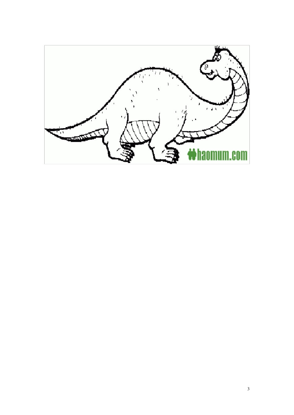 恐龙简笔画;各种车简笔画_第3页