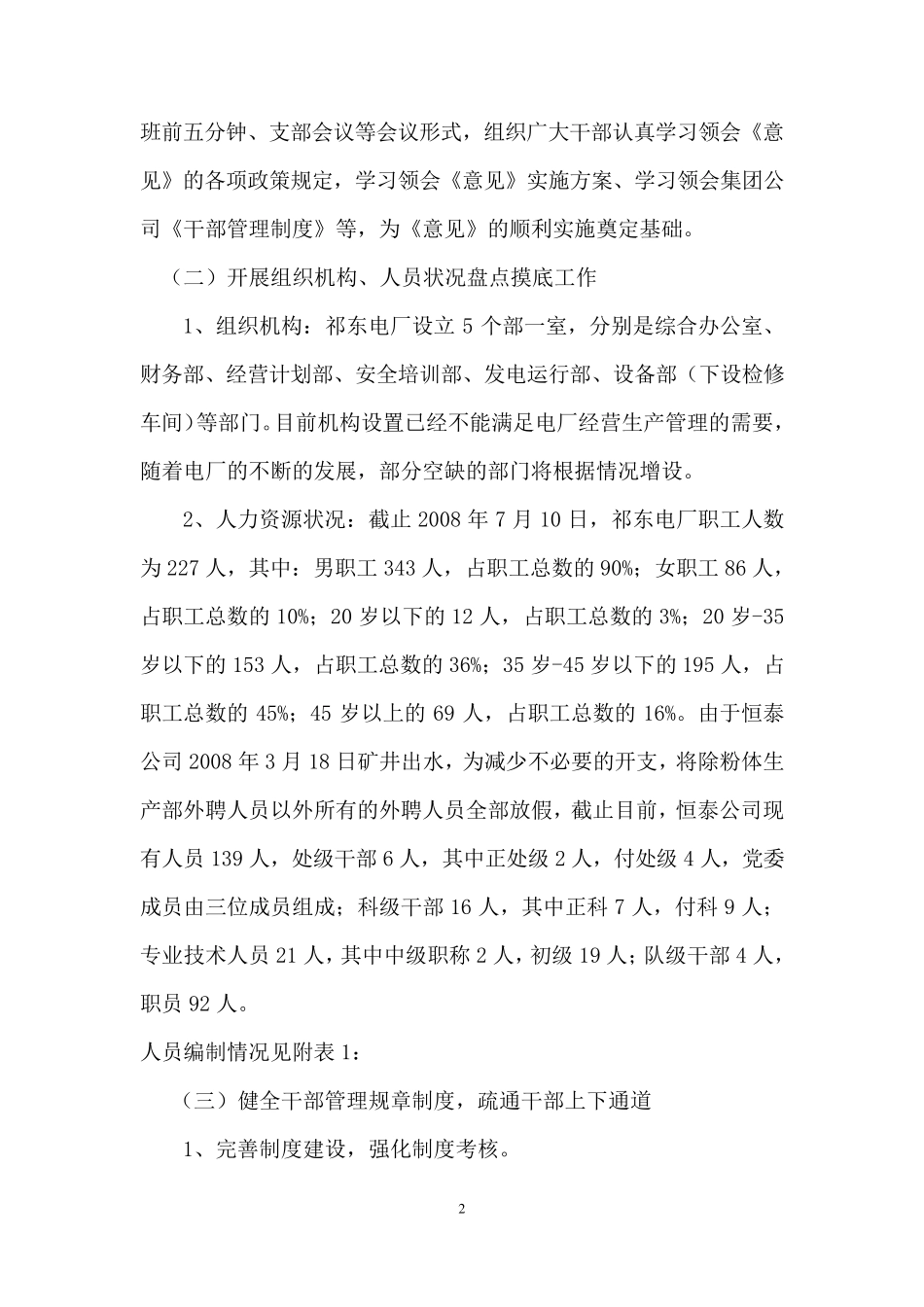 恒泰公司关于建立干部能上能下工作机制的实施方案_第2页