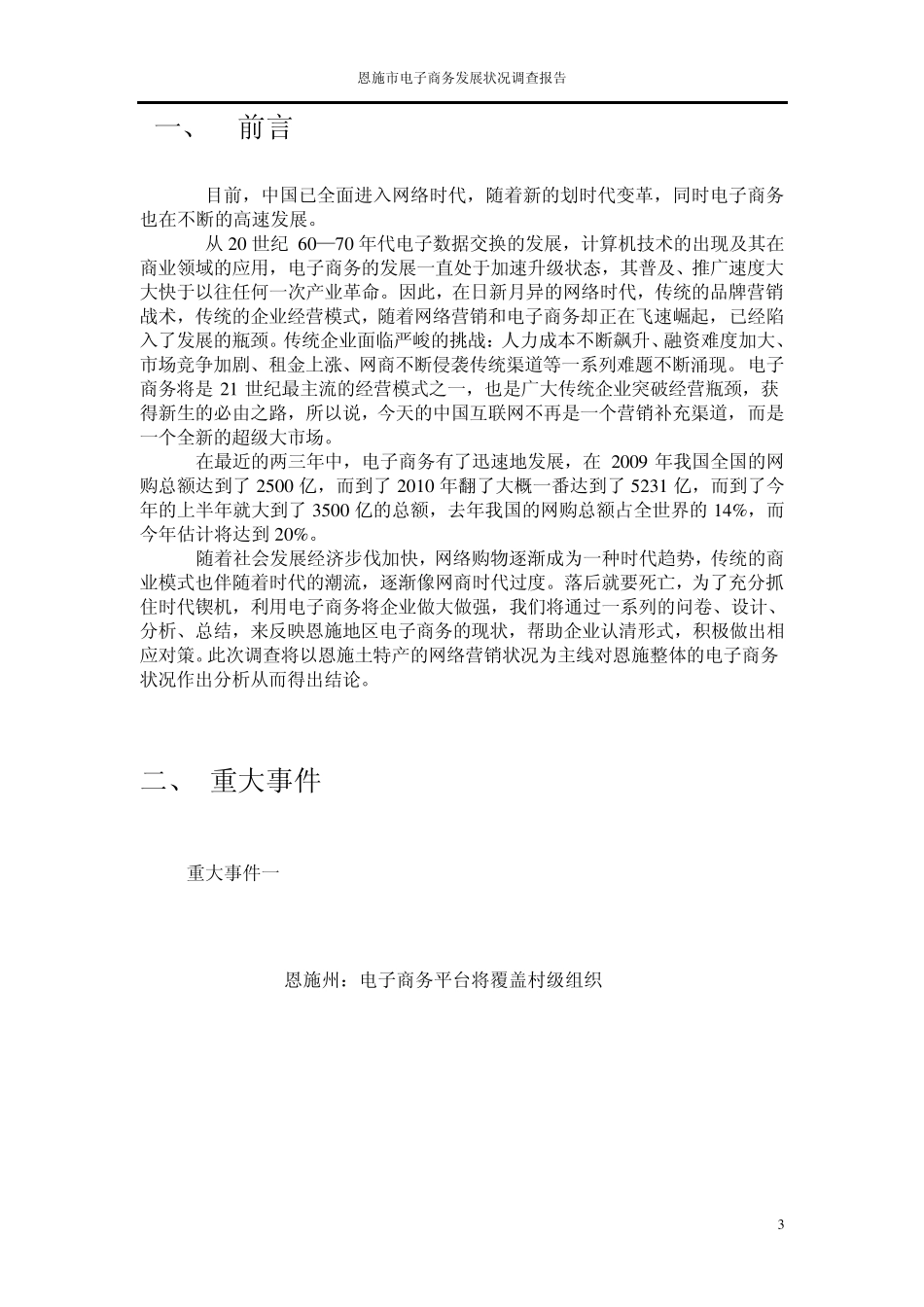 恩施市电子商务发展状况调查报告_第3页