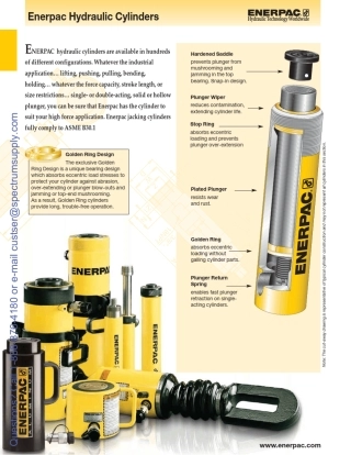 恩派克液压缸样本