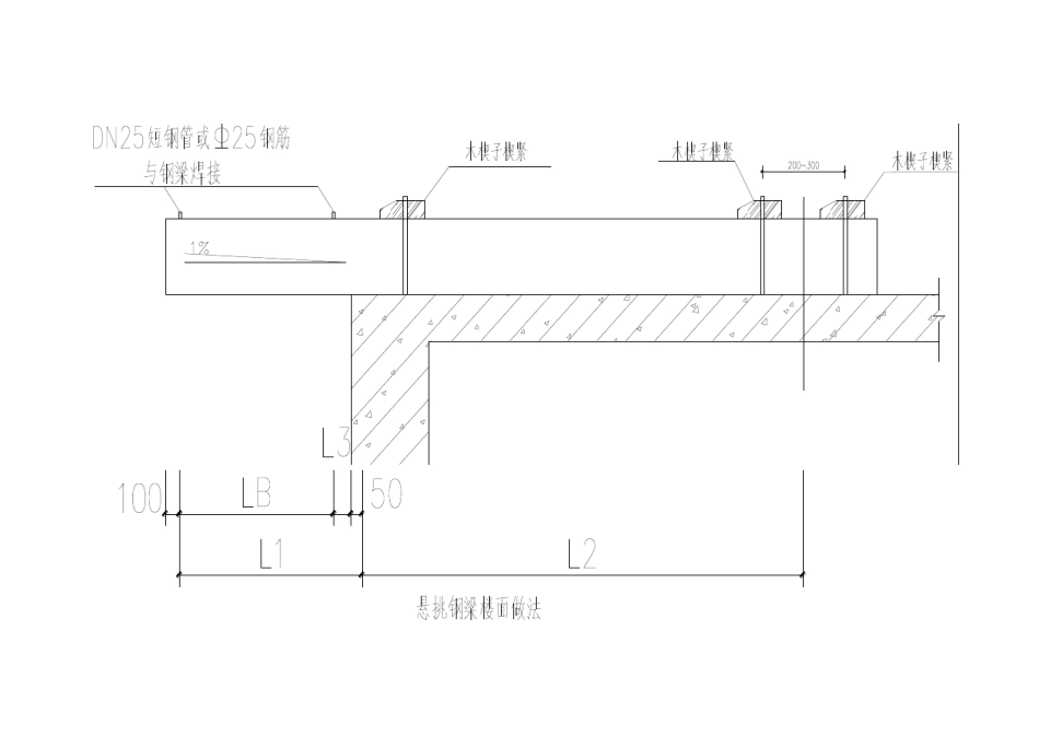 悬挑架节点详图_第1页