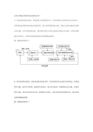 2025年自考计算机应用管理信息系统开发