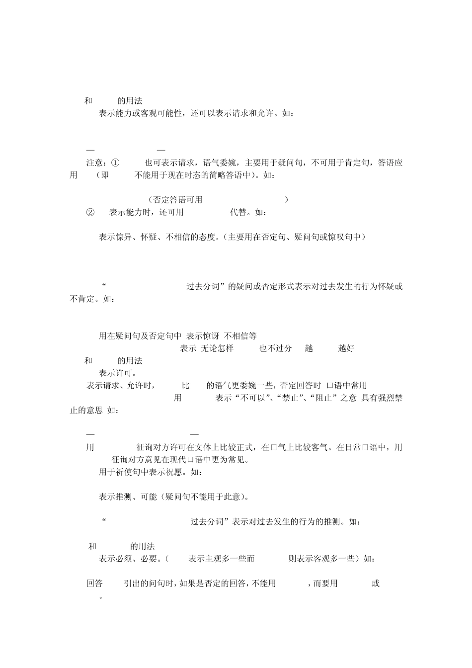 情态动词的用法2_第3页