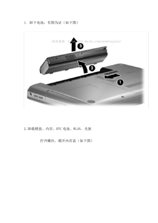 惠普HP_CQ32_拆机_图文教程