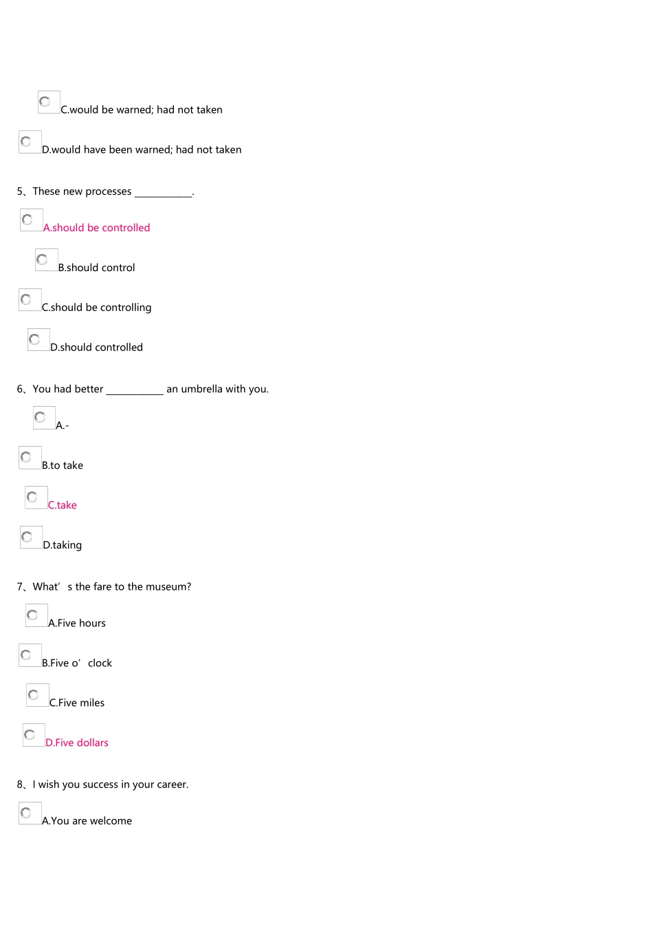 2025年开放大学英语第三次记分作业答案大全_第2页