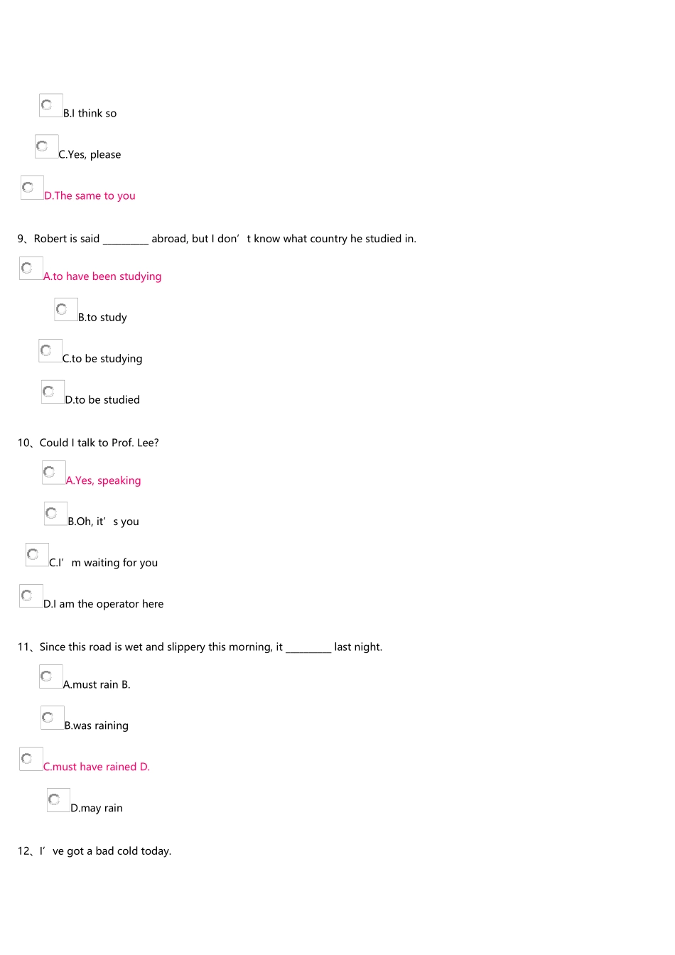 2025年开放大学英语第三次记分作业答案大全_第3页