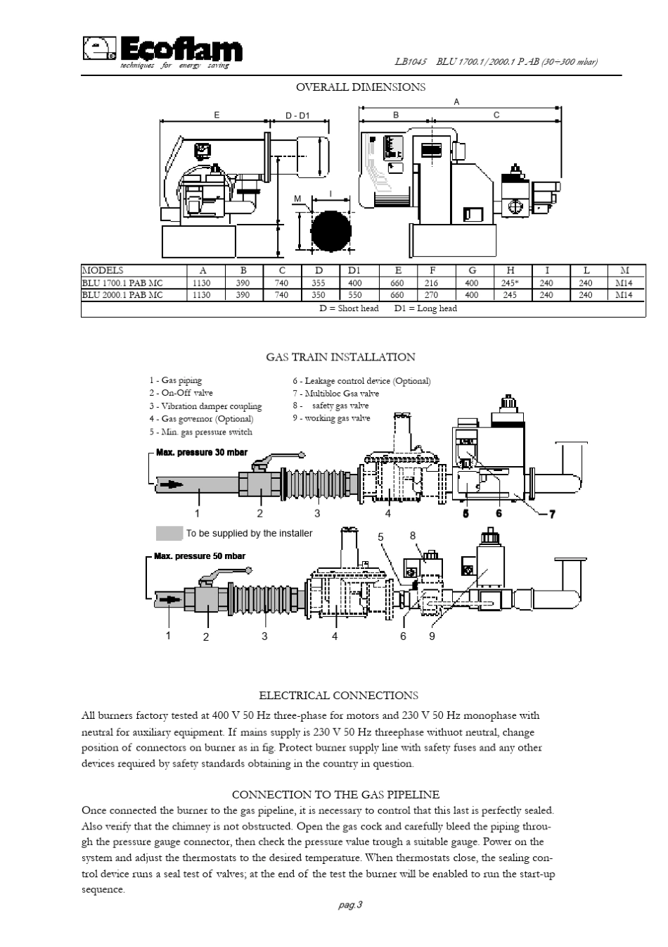 意高燃烧器燃烧机说明书下载_第3页
