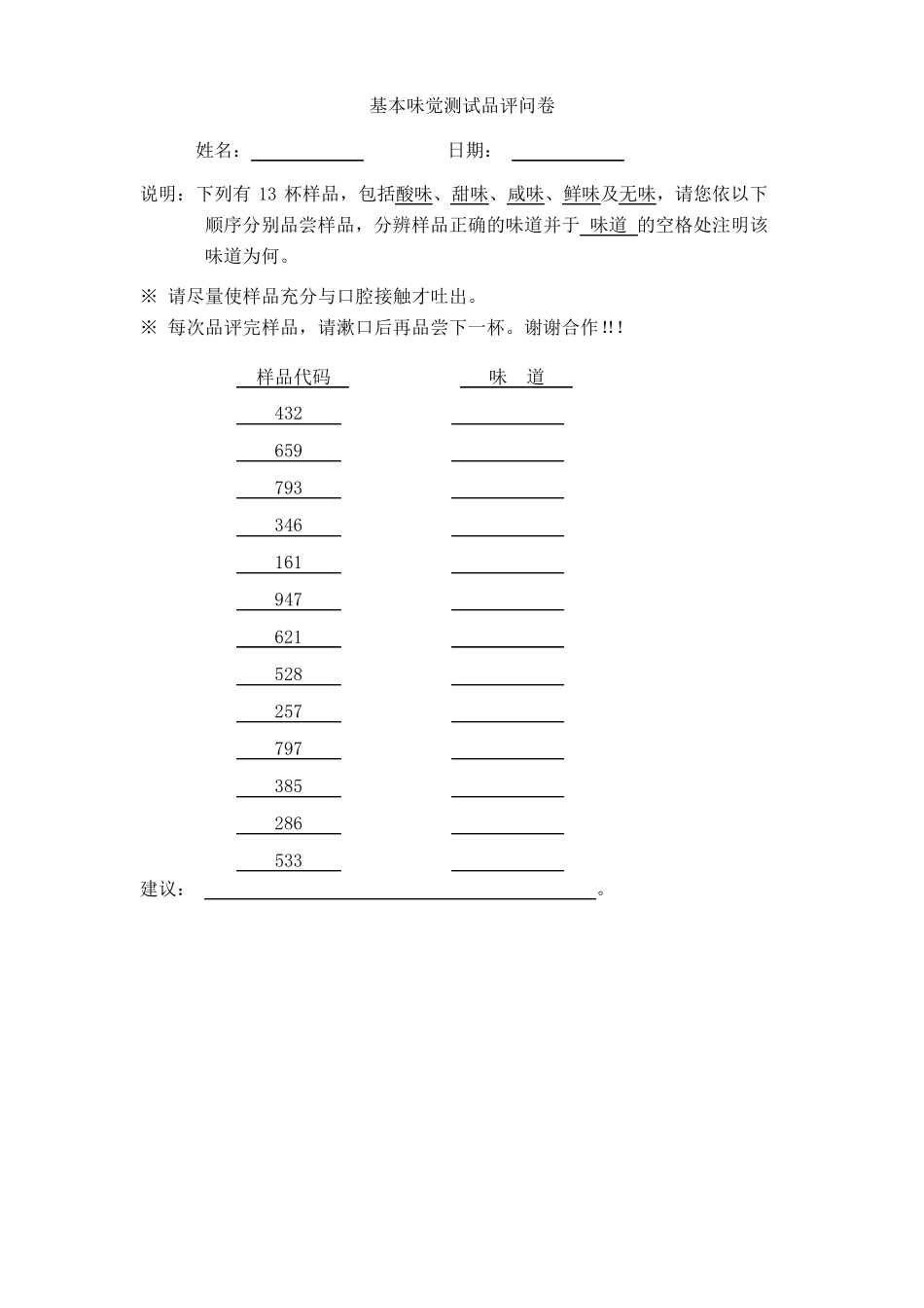 感官品评人员筛选方法_第3页