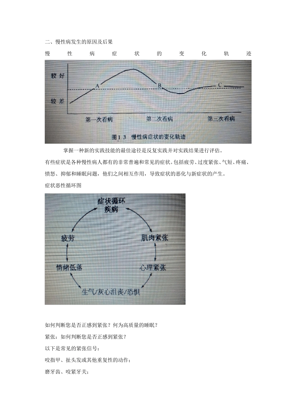 慢性病自我管理重点内容_第3页