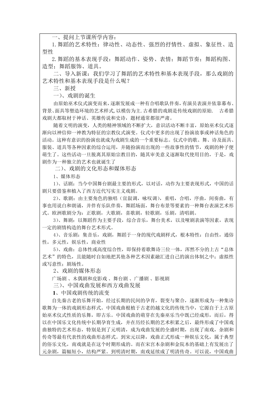 戏剧欣赏教案_第2页