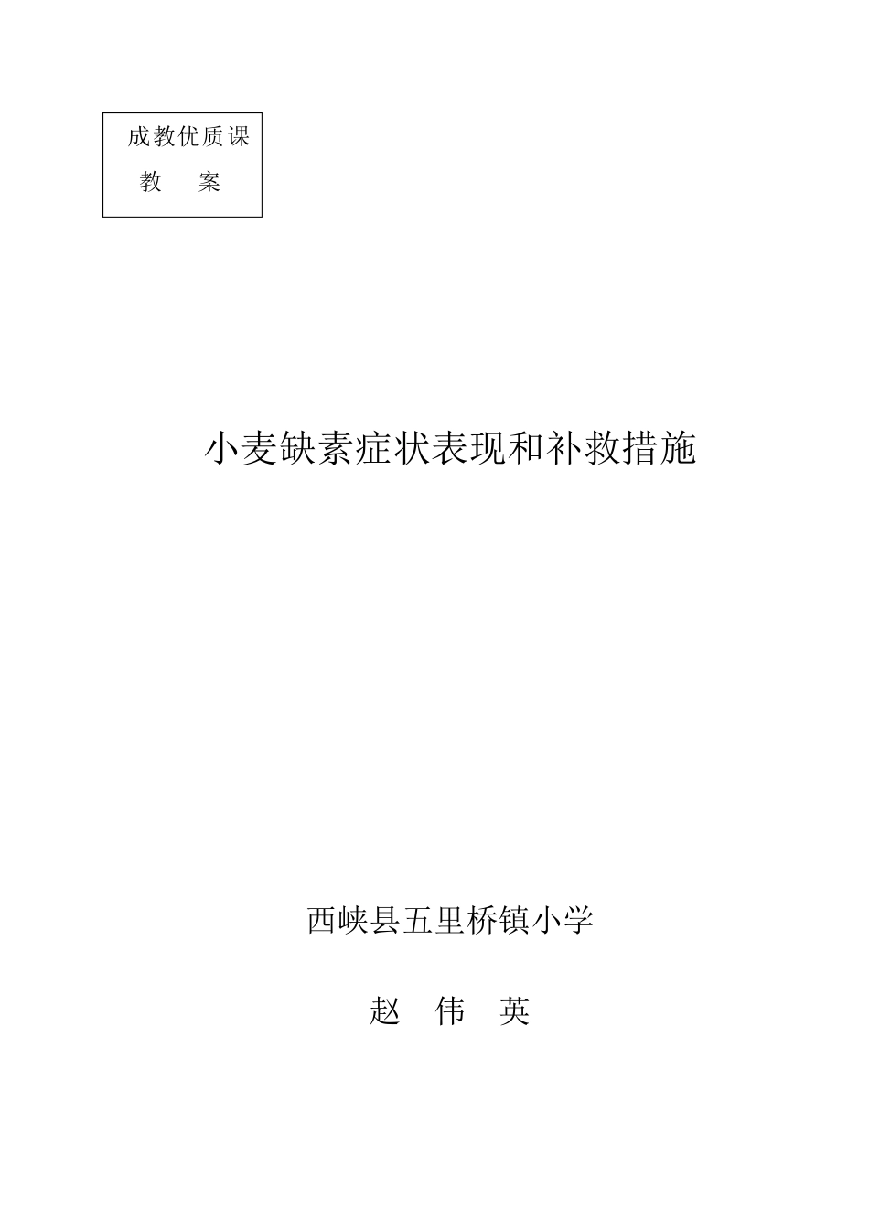 成教优质课教案_第1页