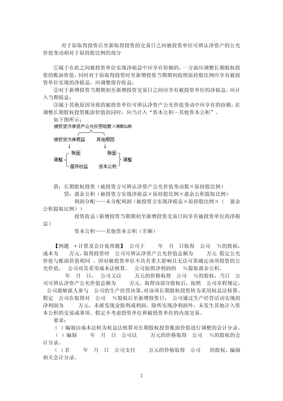 成本法和权益法的转换_第2页