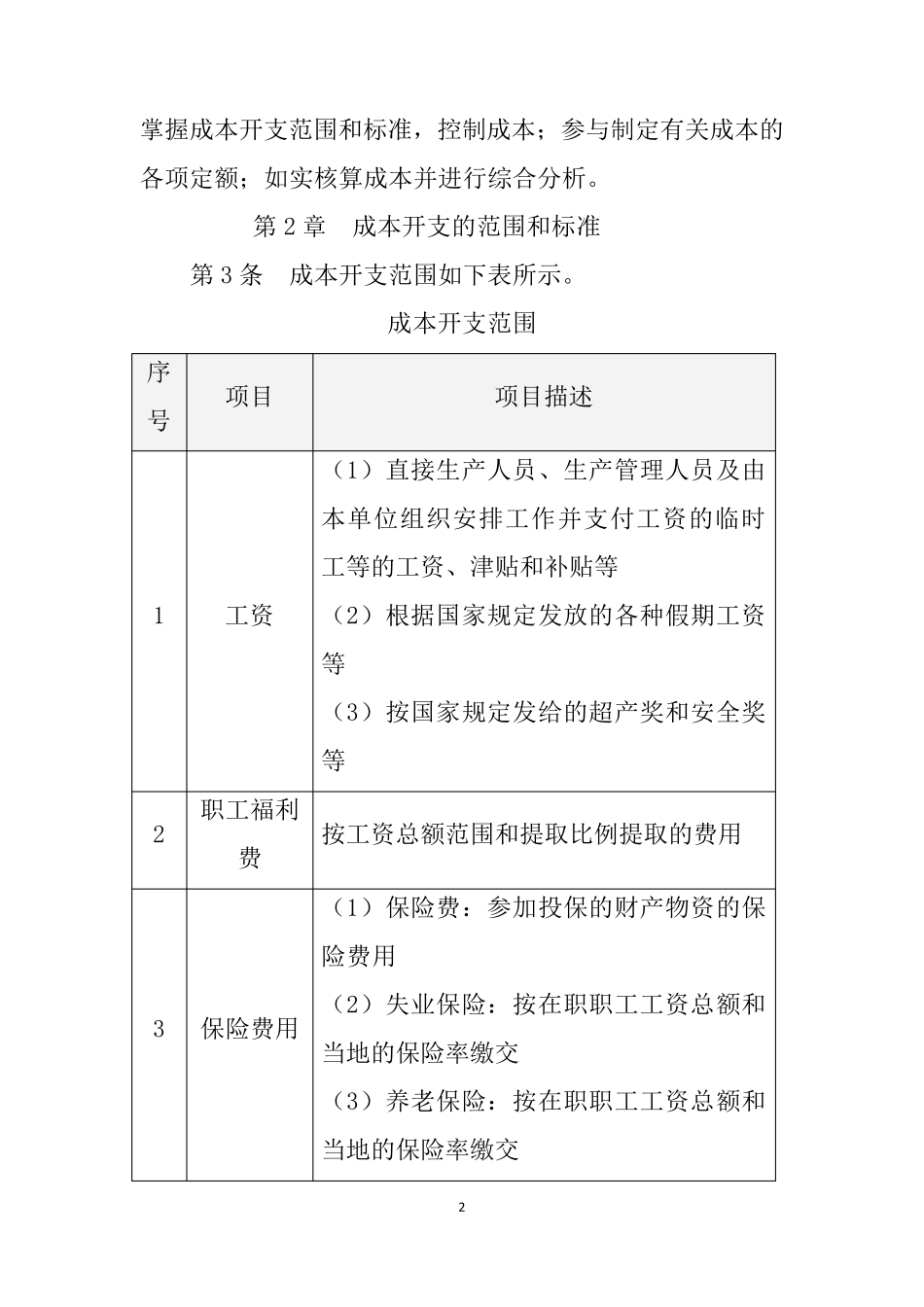 成本管控办法_第2页