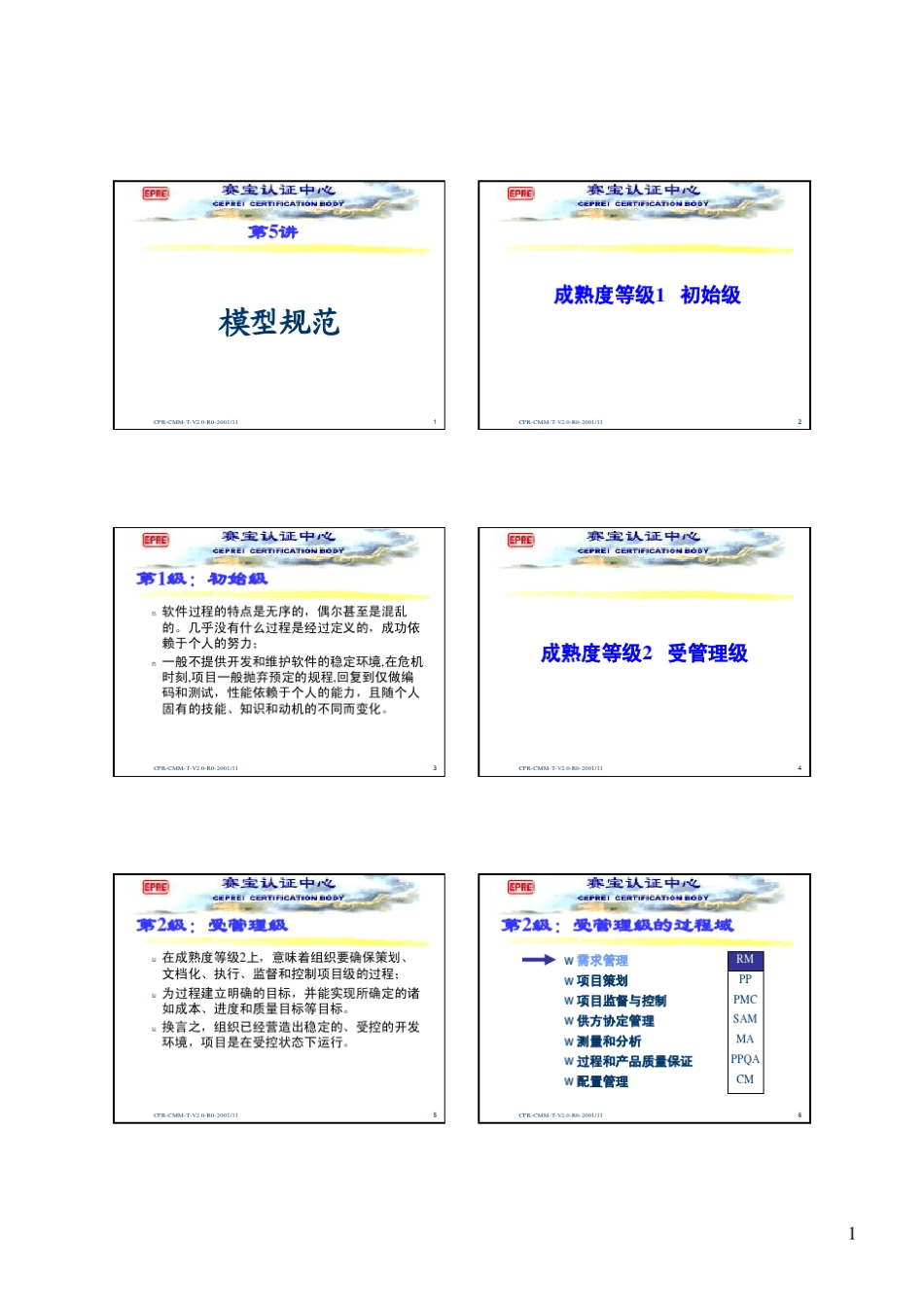成熟度等级1_第1页