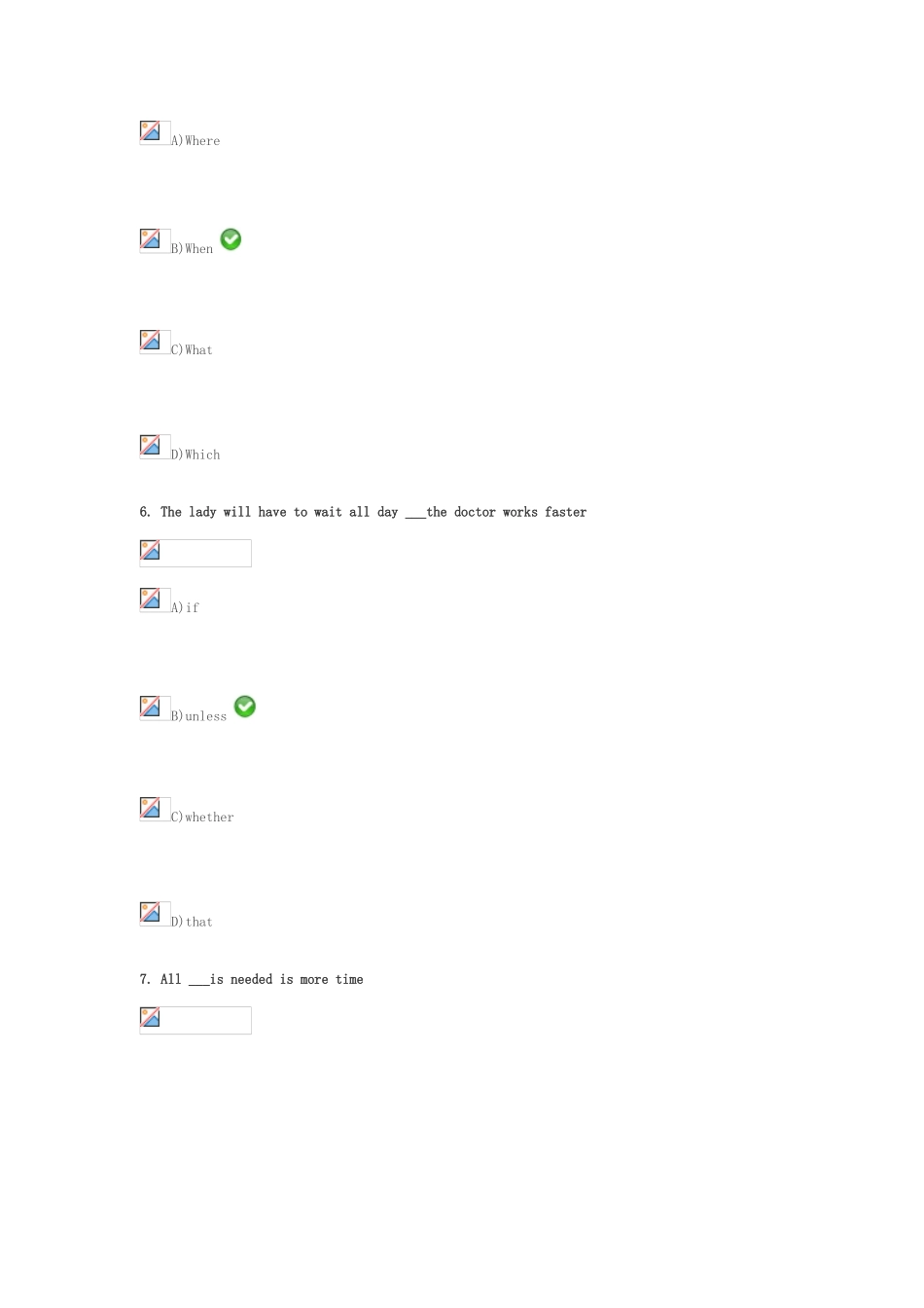 2025年继续教育英语试题及答案_第3页