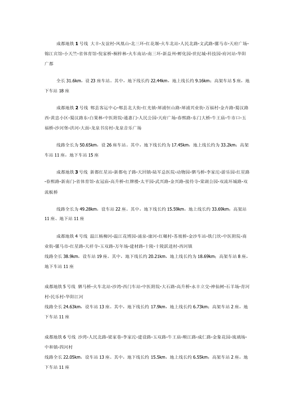 成都地铁线路图最新版_第2页