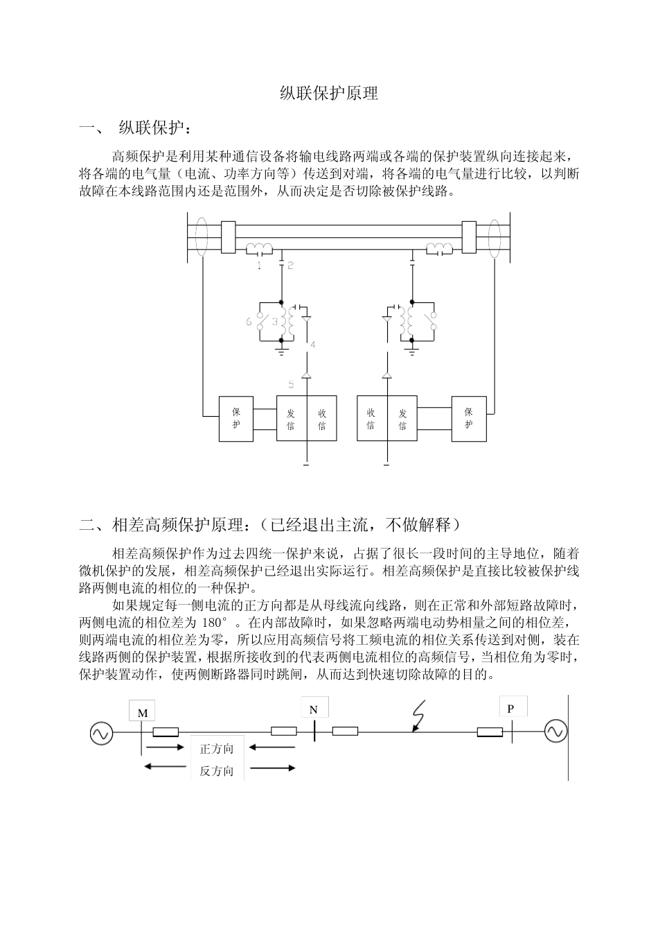 我厂220KV线路保护配置及原理讲解_第1页