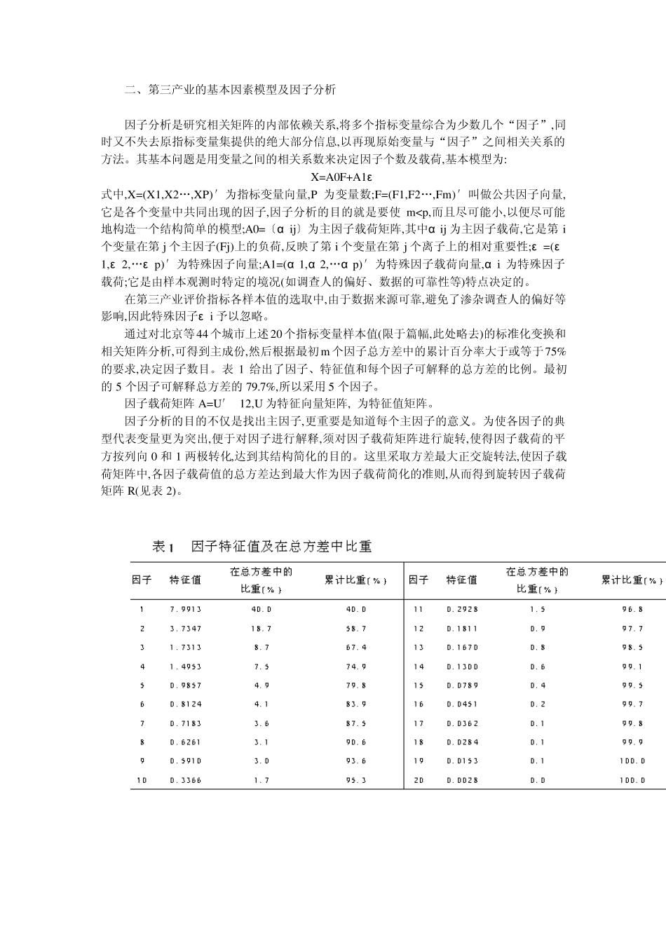 我国城市第三产业发展水平的综合评判_第2页